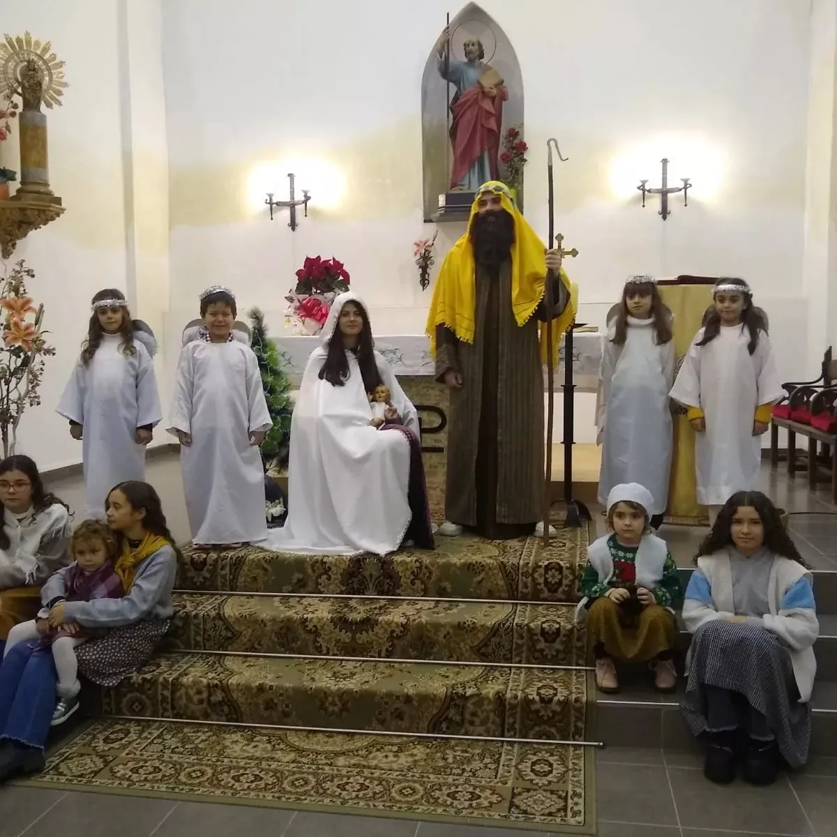 Los Reyes Magos visitan Tamarite de Litera. Foto Ayuntamiento de Tamarite de Litera