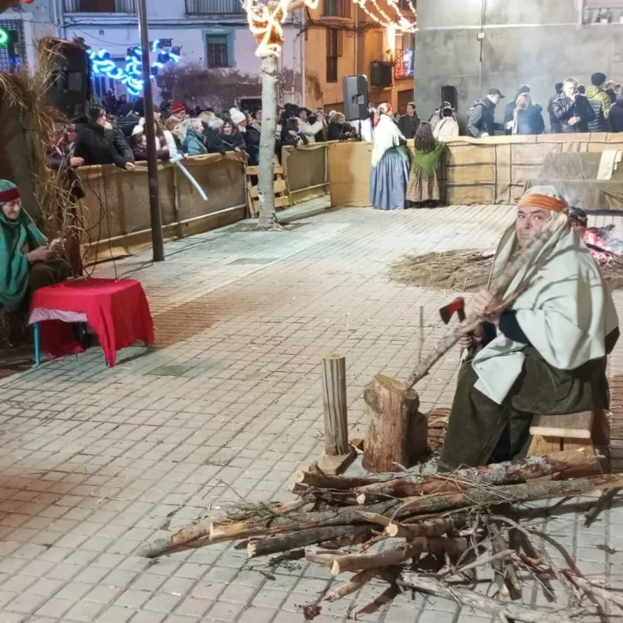 Los Reyes Magos visitan Tamarite de Litera. Foto Ayuntamiento de Tamarite de Litera