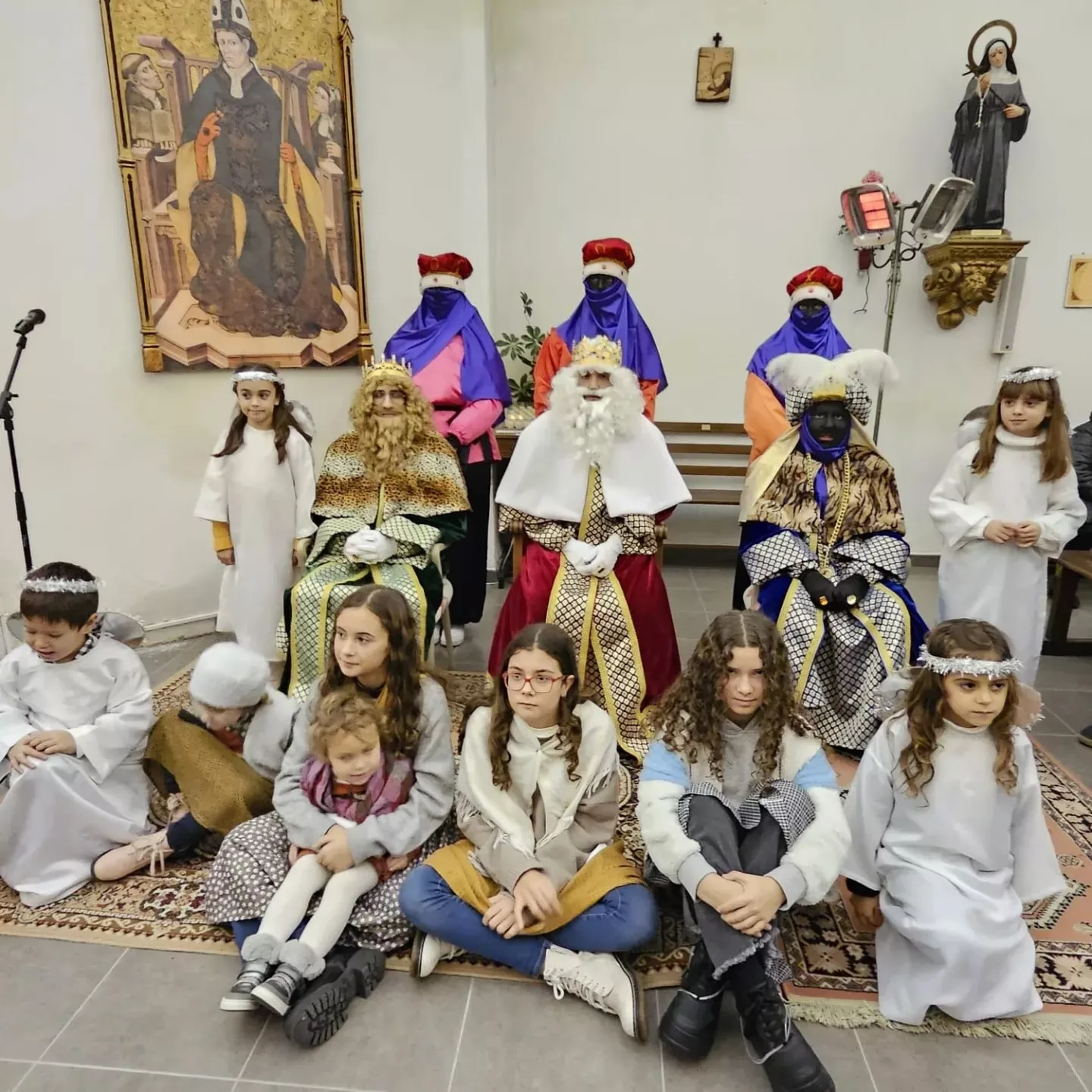 Los Reyes Magos visitan Tamarite de Litera. Foto Ayuntamiento de Tamarite de Litera