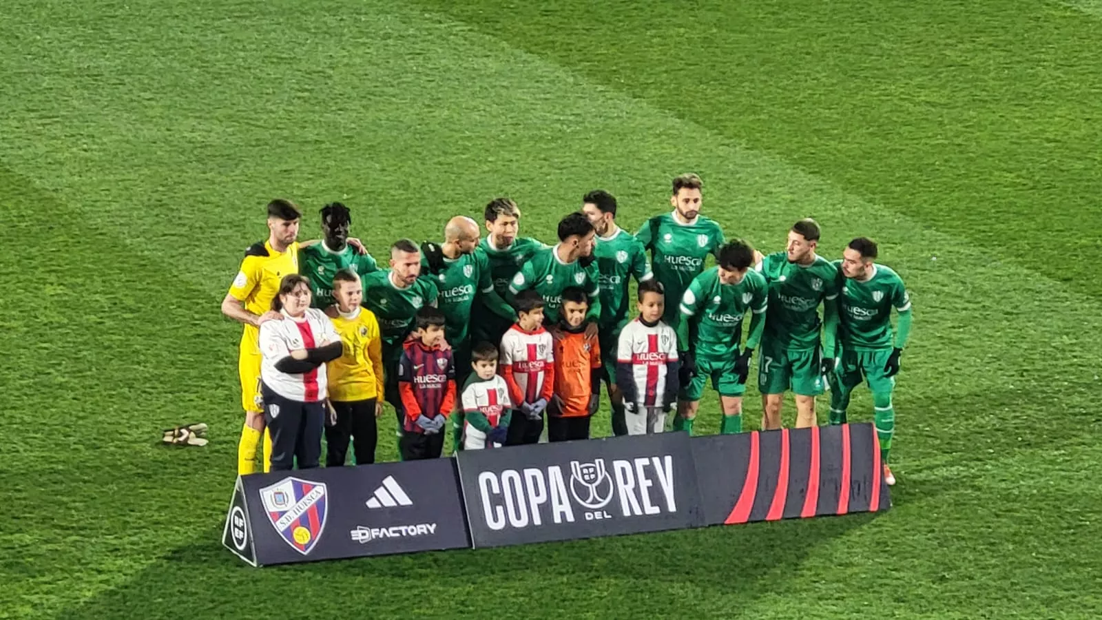 Once del Huesca de Antonio Hidalgo ante el Rayo Vallecano