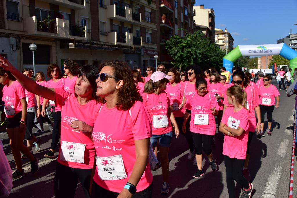 La carrera de la mujer de Monzón 2022 