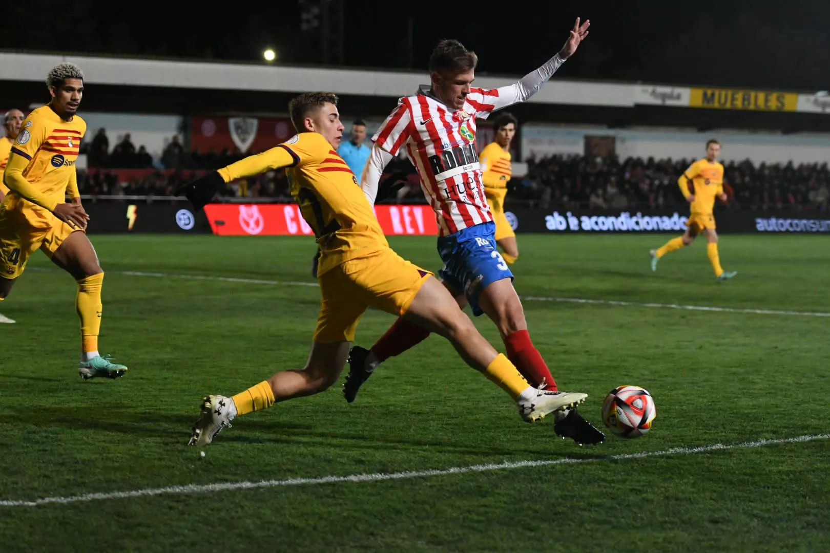 UD Barbastro 2-3 FC Barcelona. Foto: El Marcador Aragonés