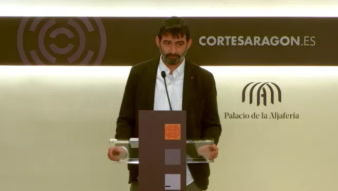 Álvaro Sanz, coordinador general y portavoz parlamentario de IU. Álvaro Sanz, coordinador general y portavoz parlamentario de IU.