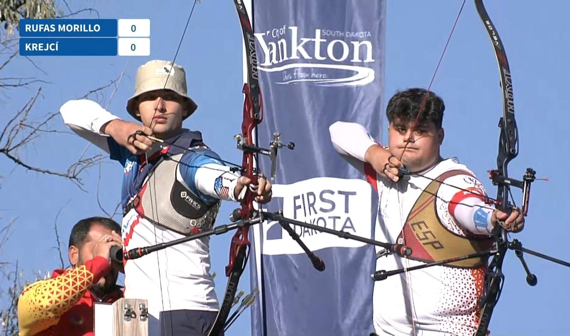 Francho Rufas, campeón del mundo Júnior de tiro con arco