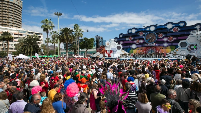 Carnaval en Las Palmas de Gran Canaria.