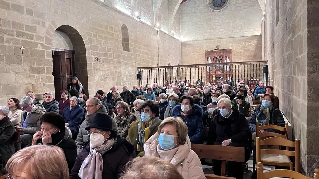 Presentación del ‘Argensola 132’, dedicado al IV centenario de las Miguelas. Foto Mercedes Manterola