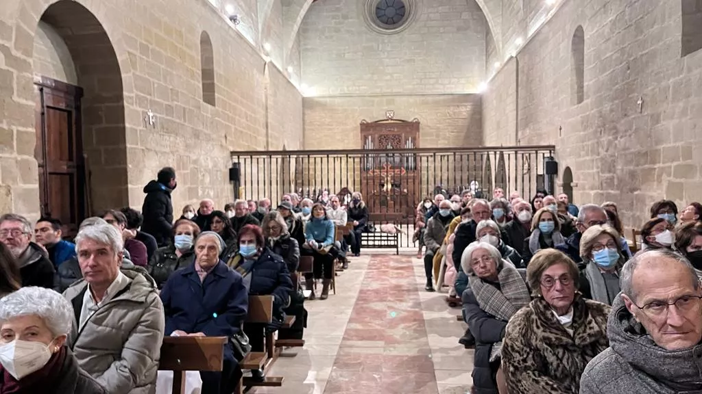 Presentación del ‘Argensola 132’, dedicado al IV centenario de las Miguelas. Foto Mercedes Manterola