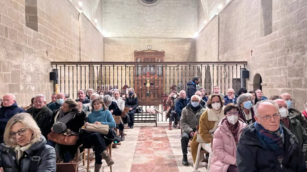 Presentación del ‘Argensola 132’, dedicado al IV centenario de las Miguelas. Foto Mercedes Manterola