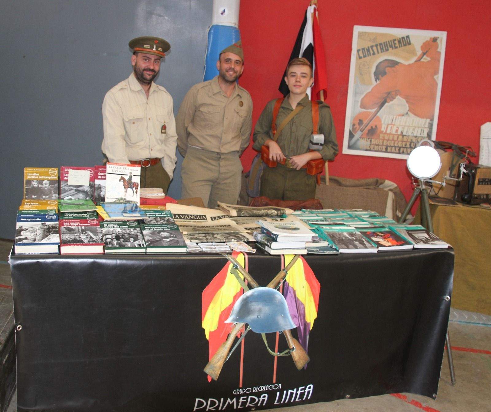 Feria de temática militar en Tierz. Foto Carlos Neofato 