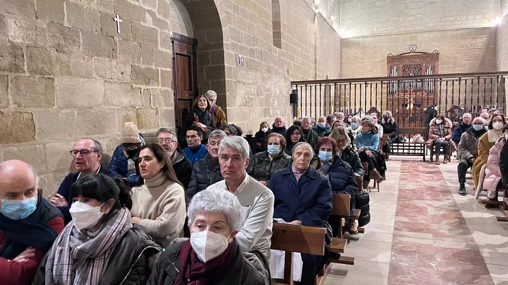 Presentación del ‘Argensola 132’, dedicado al IV centenario de las Miguelas. Foto Mercedes Manterola