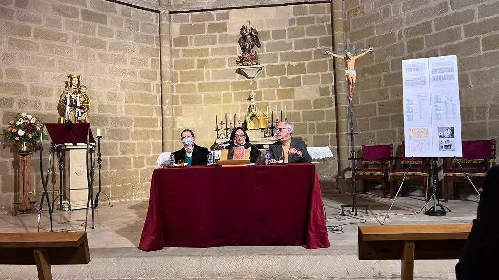  María Jesús Torreblanca, Celia Fontana y Jesús Tejada. Foto Mercedes Manterola