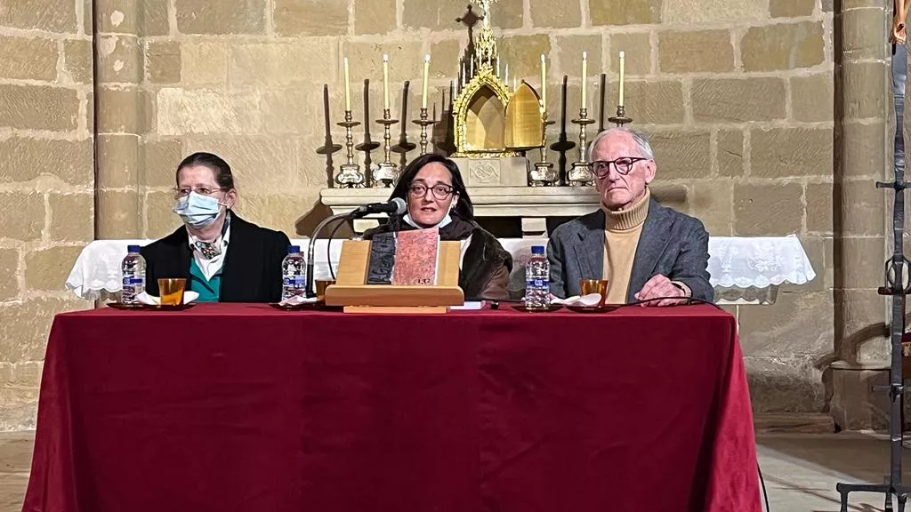 María Jesús Torreblanca, Celia Fontana y Jesús Tejada. Foto Mercedes Manterola