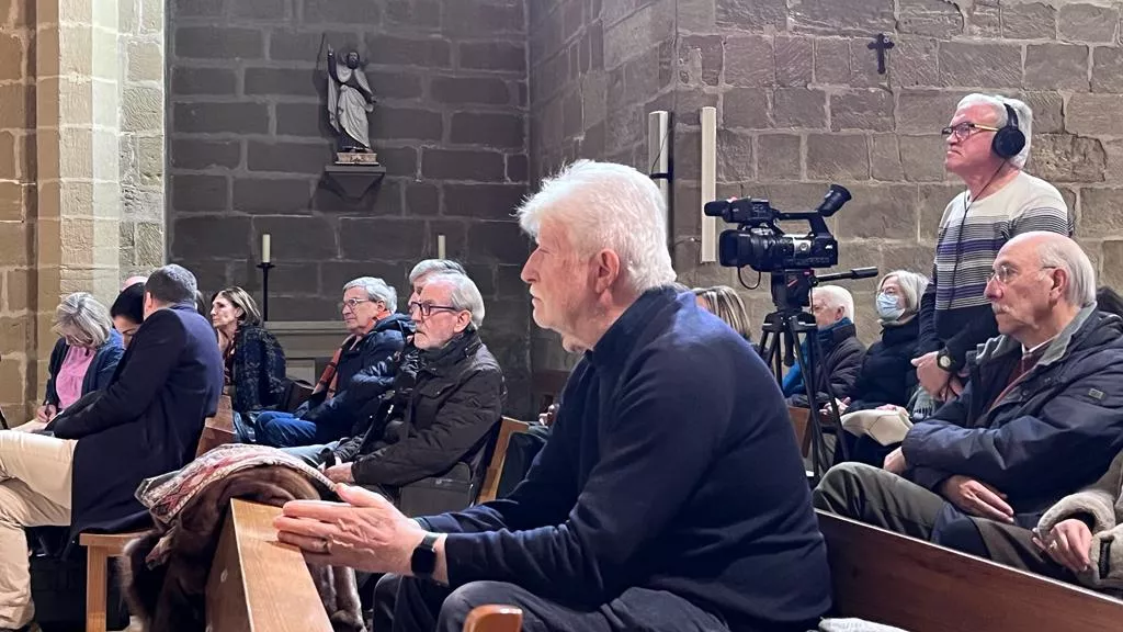 Presentación del ‘Argensola 132’, dedicado al IV centenario de las Miguelas. Foto Mercedes Manterola