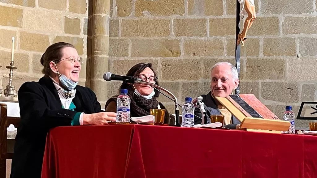  María Jesús Torreblanca, Celia Fontana y Jesús Tejada. Foto Mercedes Manterola