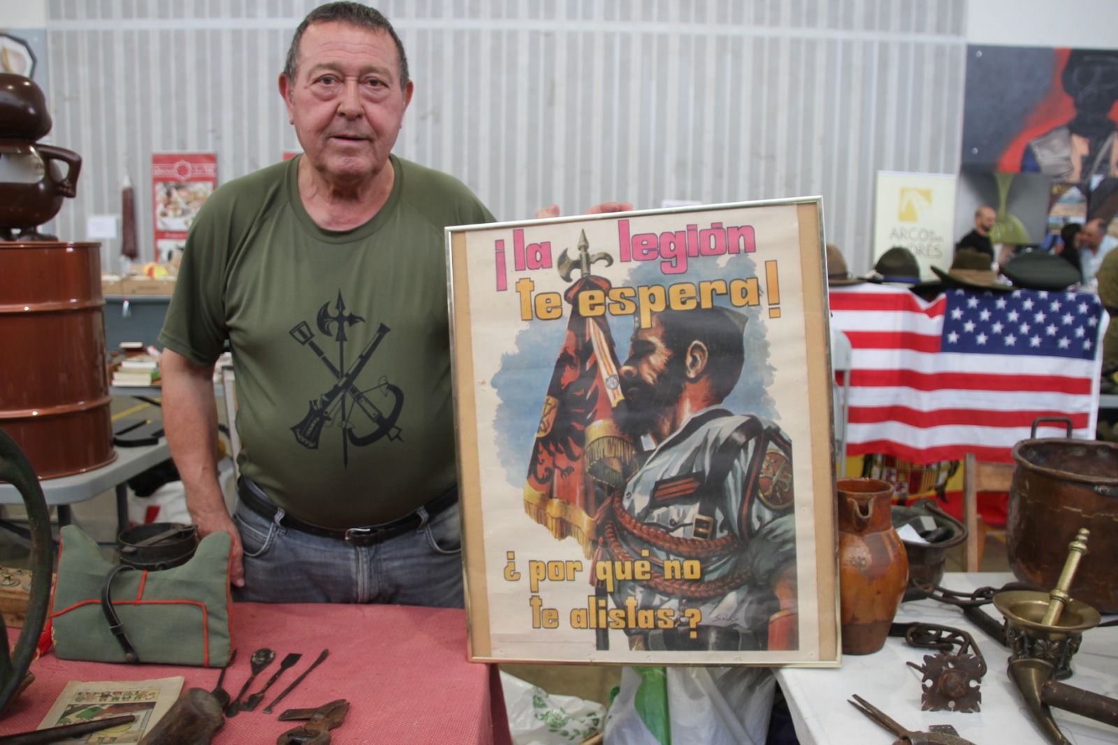 Feria de temática militar en Tierz. Foto Carlos Neofato 