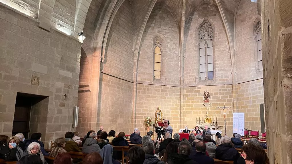 Presentación del ‘Argensola 132’, dedicado al IV centenario de las Miguelas. Foto Mercedes Manterola