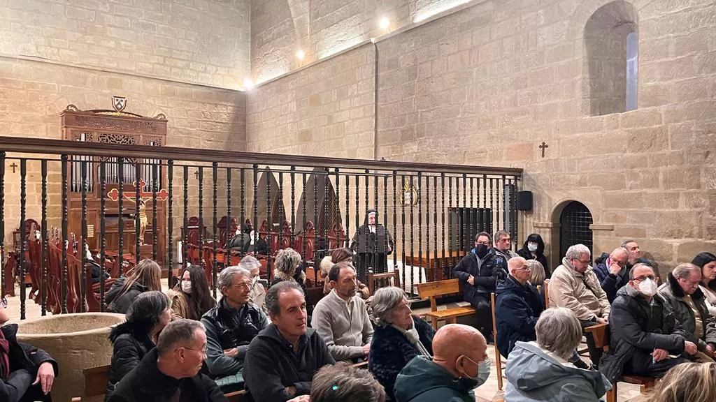 Presentación del ‘Argensola 132’, dedicado al IV centenario de las Miguelas. Foto Mercedes Manterola