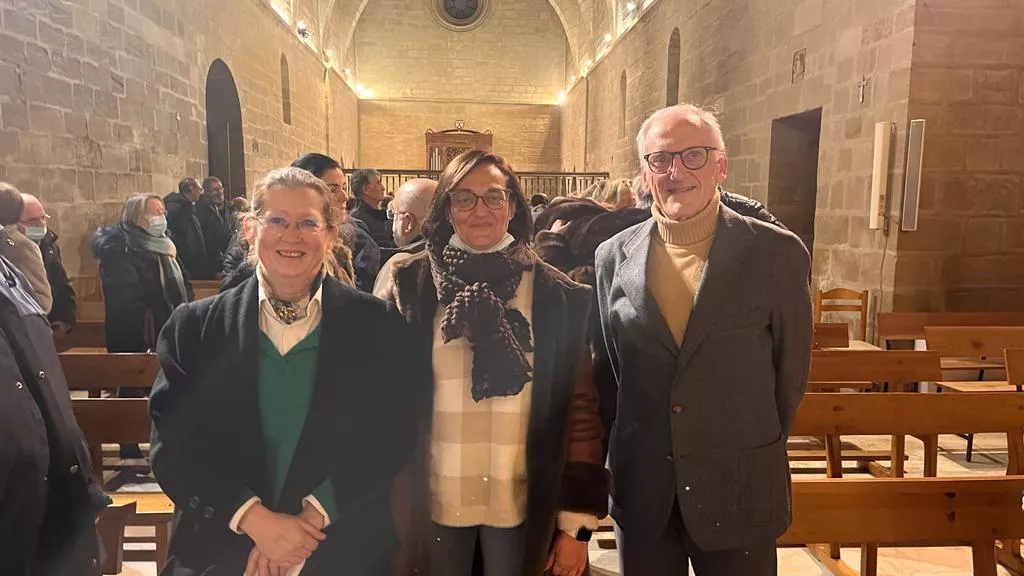  María Jesús Torreblanca, Celia Fontana y Jesús Tejada. Foto Mercedes Manterola