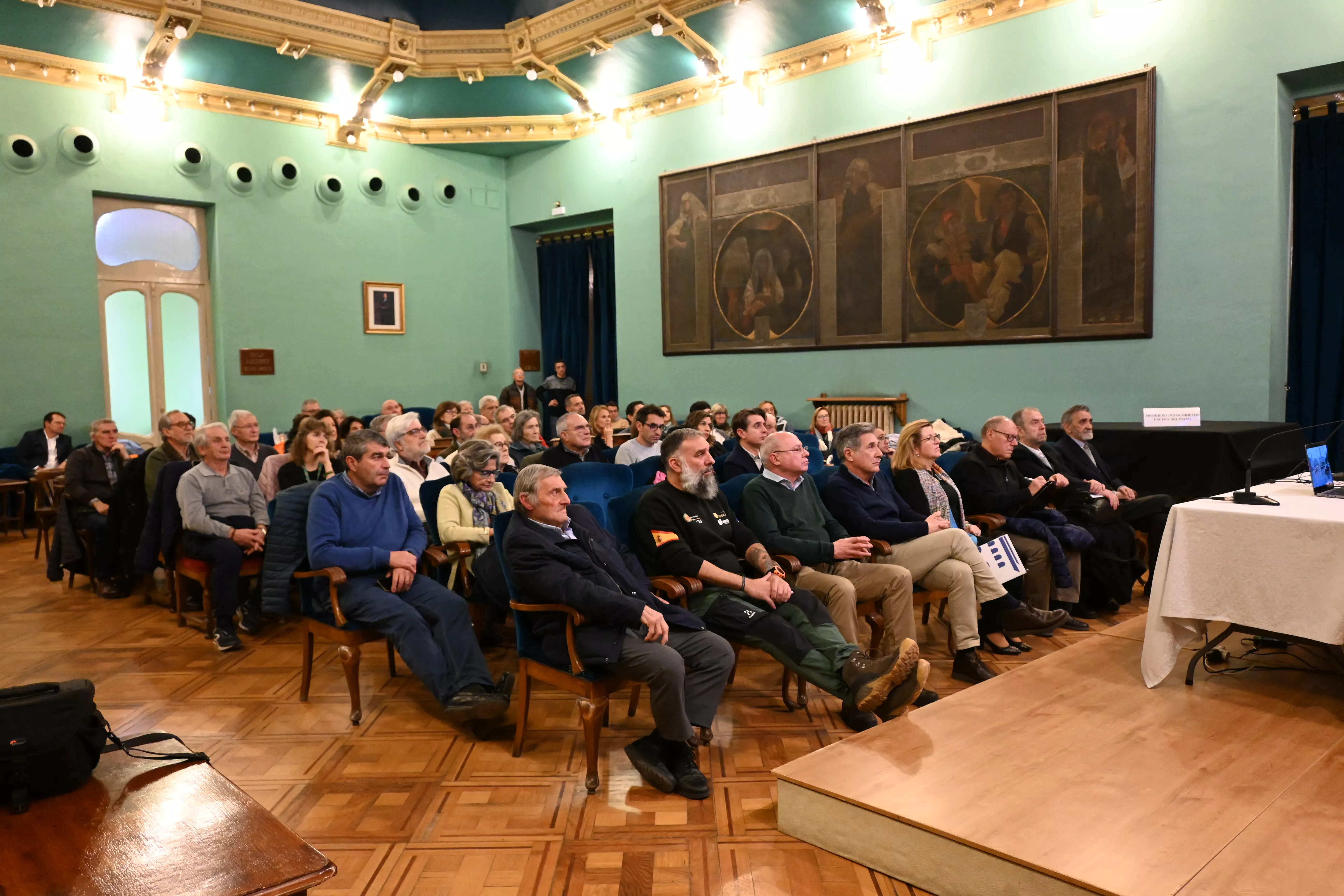 Homenaje a Macario Olivera.  Foto Carlos Jalle