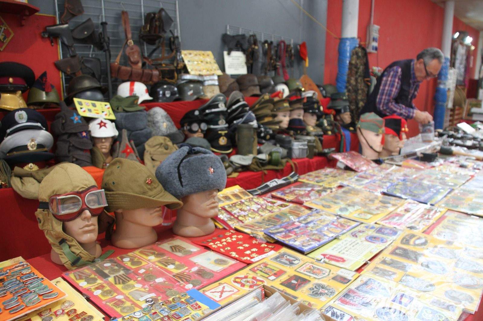 Feria de temática militar en Tierz. Foto Carlos Neofato 