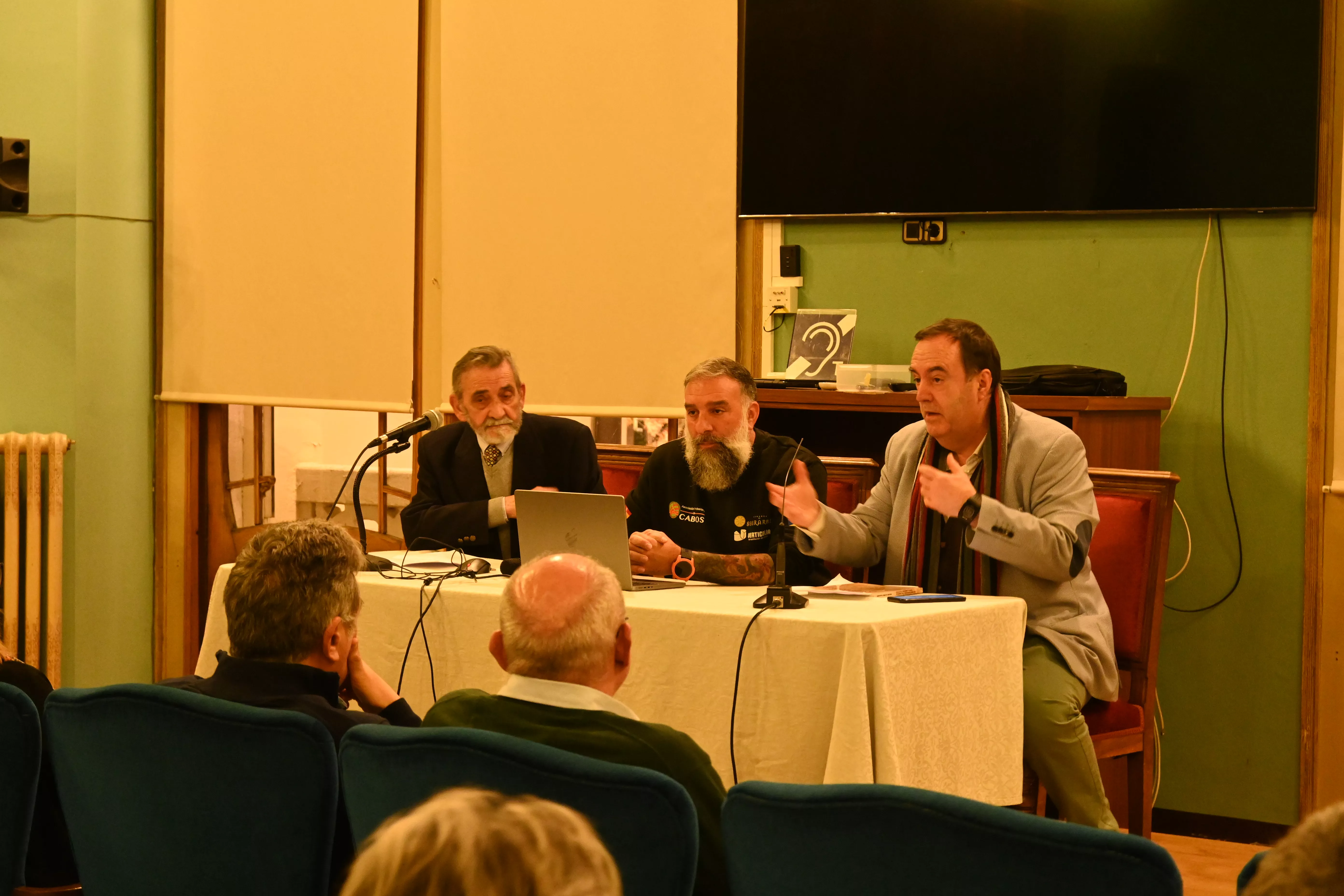 Homenaje a Macario Olivera.  Foto Carlos Jalle