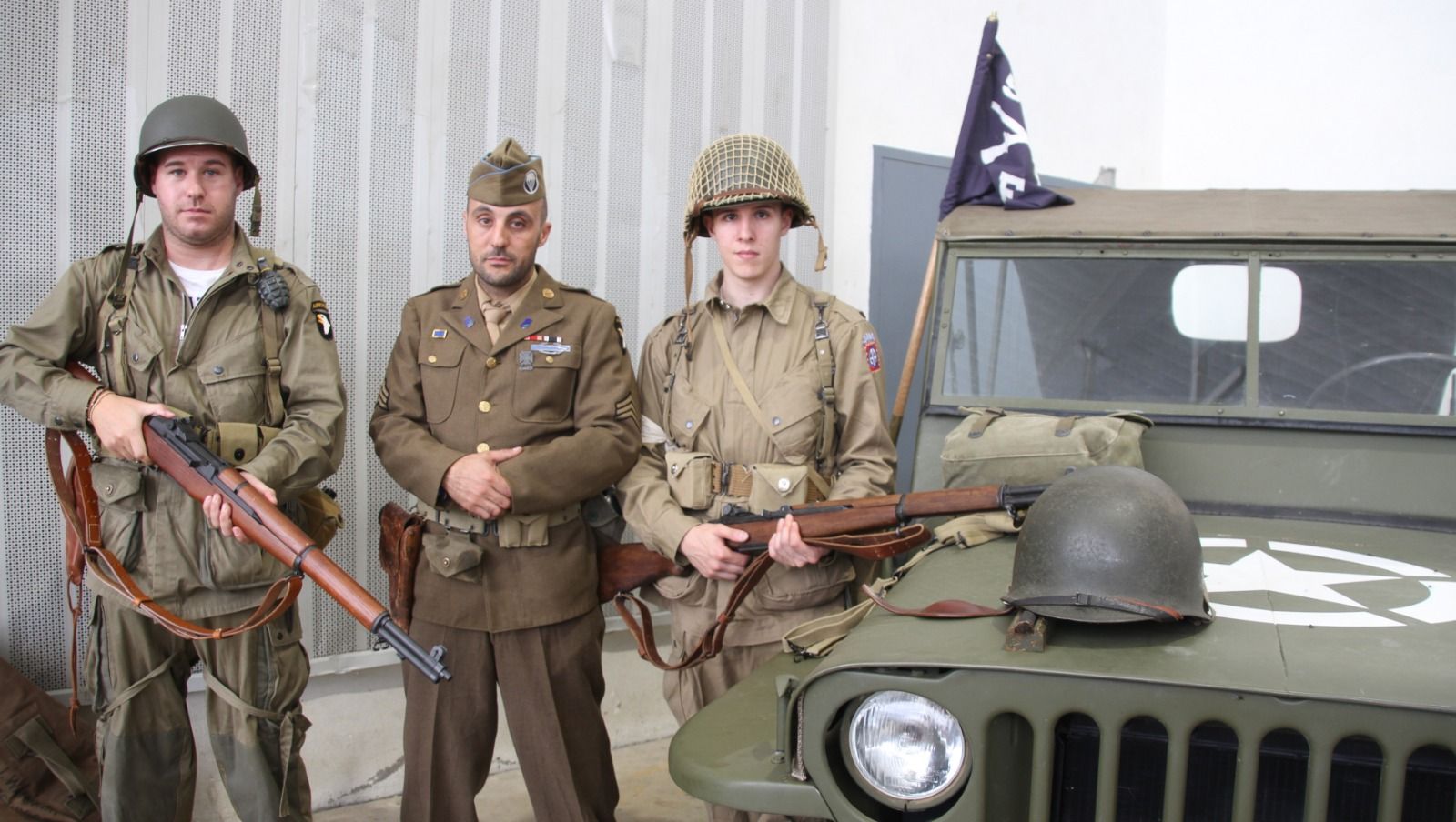 Feria de temática militar en Tierz. Foto Carlos Neofato 