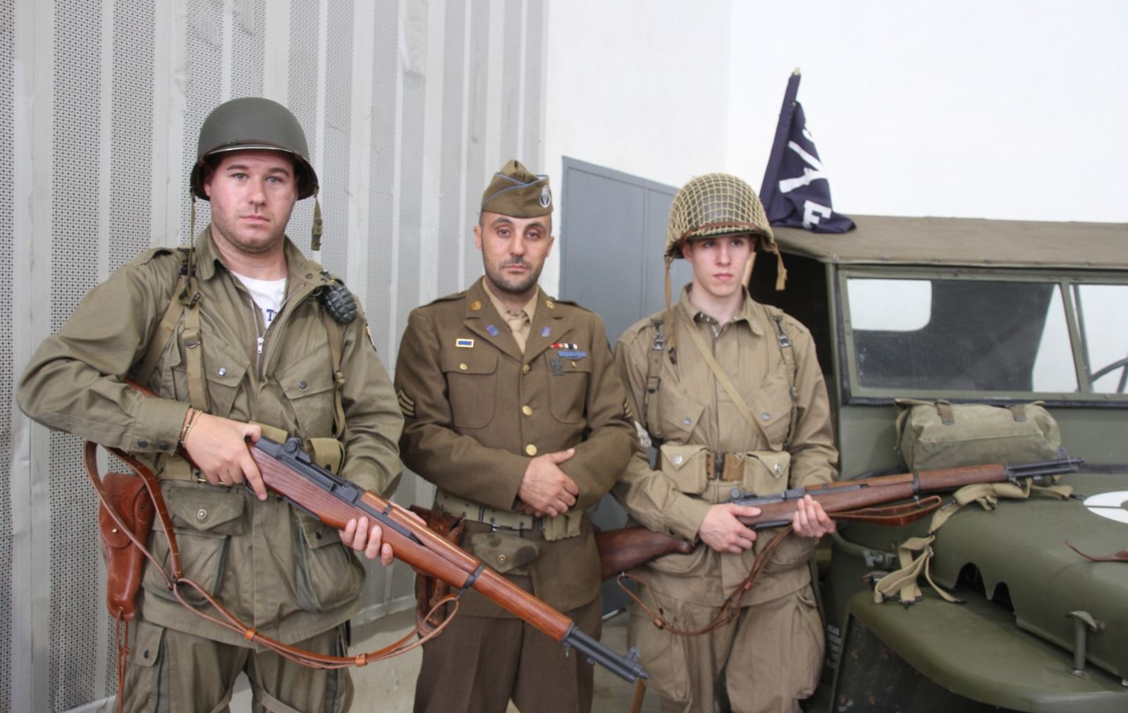 Feria de temática militar en Tierz. Foto Carlos Neofato 