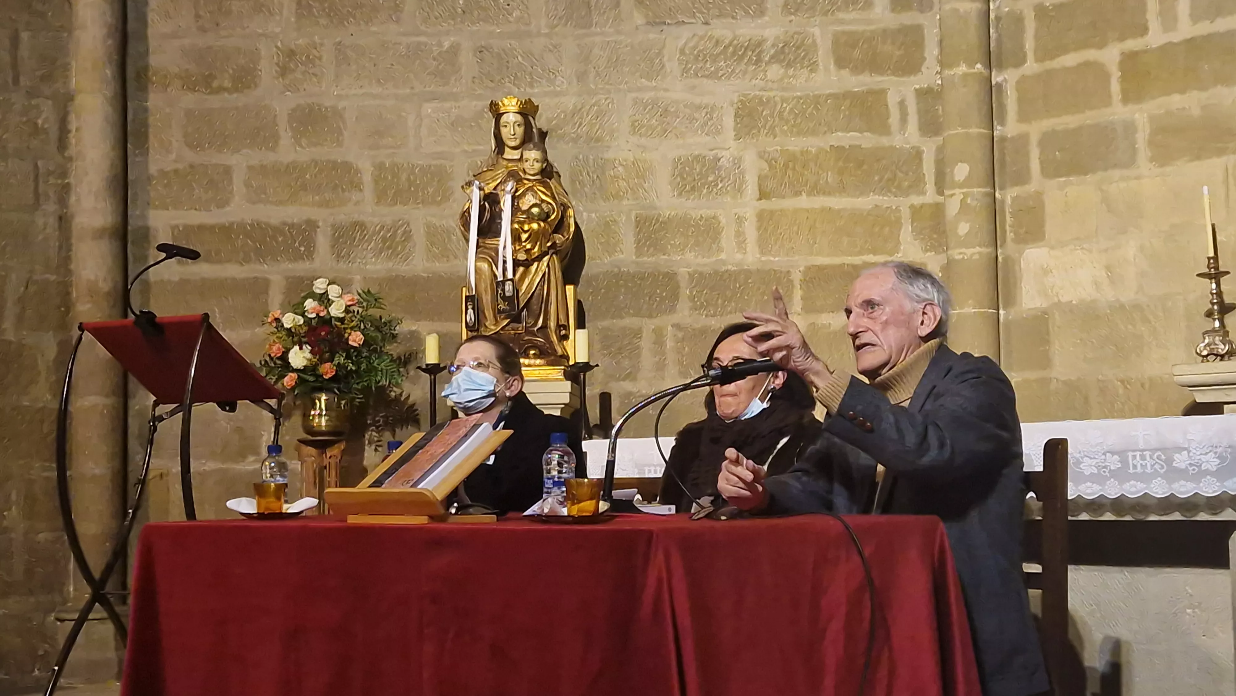 Presentación del ‘Argensola 132’, dedicado al IV centenario de las Miguelas. Foto Myriam Martínez
