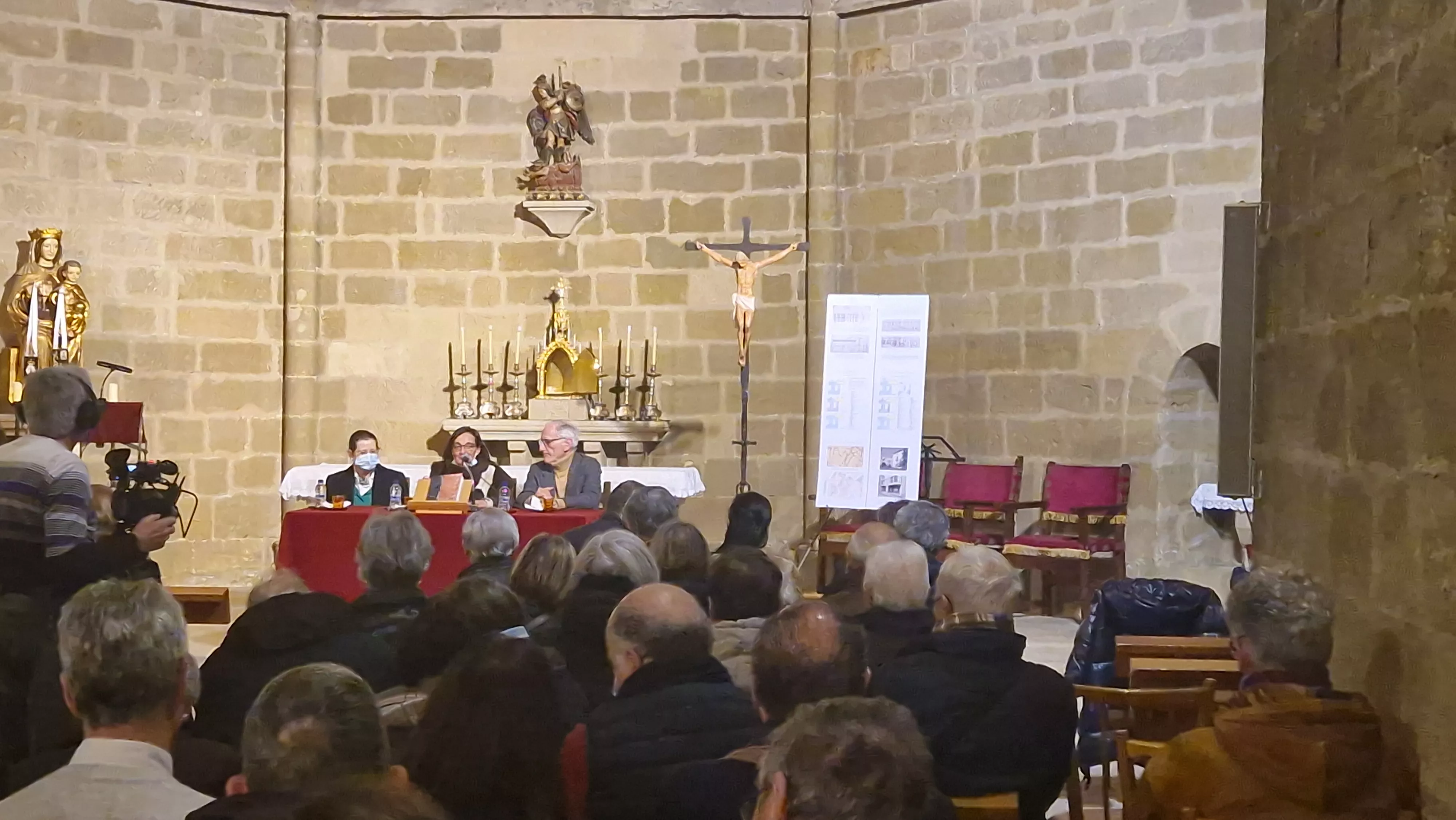 Presentación del ‘Argensola 132’, dedicado al IV centenario de las Miguelas. Foto Myriam Martínez