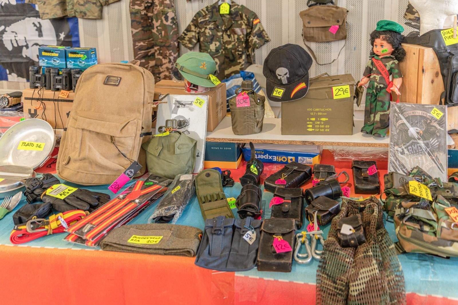 Segunda edición de Trocatierz con temática militar. Foto José Antonio Terrón 