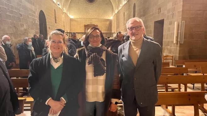 María Jesús Torreblanca, Celia Fontana y Jesús Tejada. María Jesús Torreblanca, Celia Fontana y Jesús Tejada.