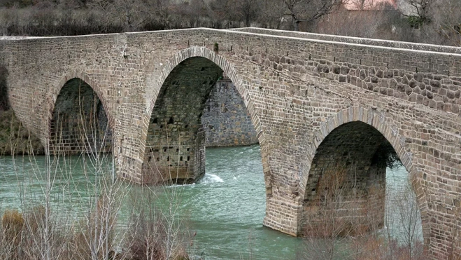 Puente de Anzánigo. Puente de Anzánigo.
