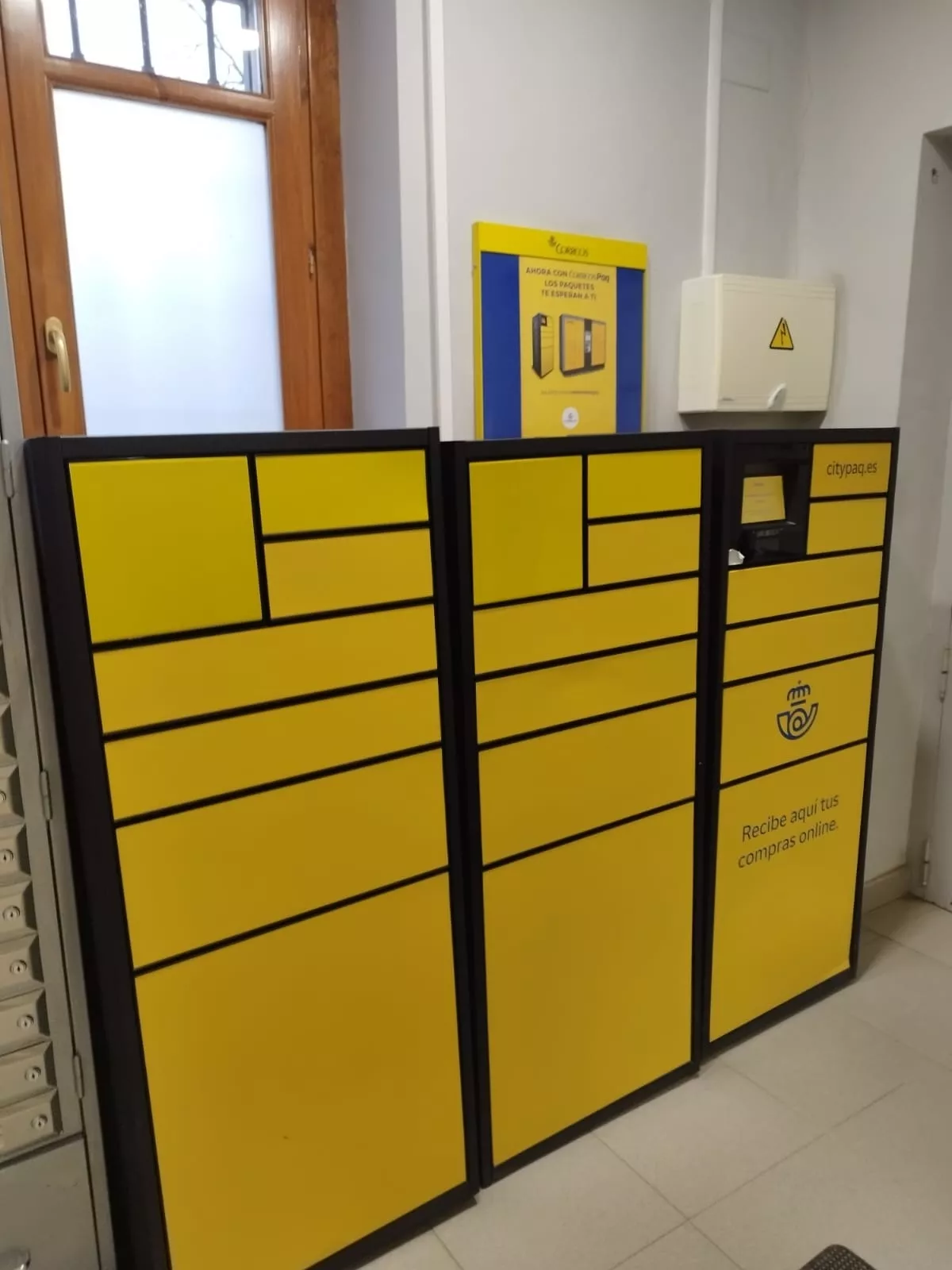 Citypaq instalado en la oficina de Correos de Benasque.