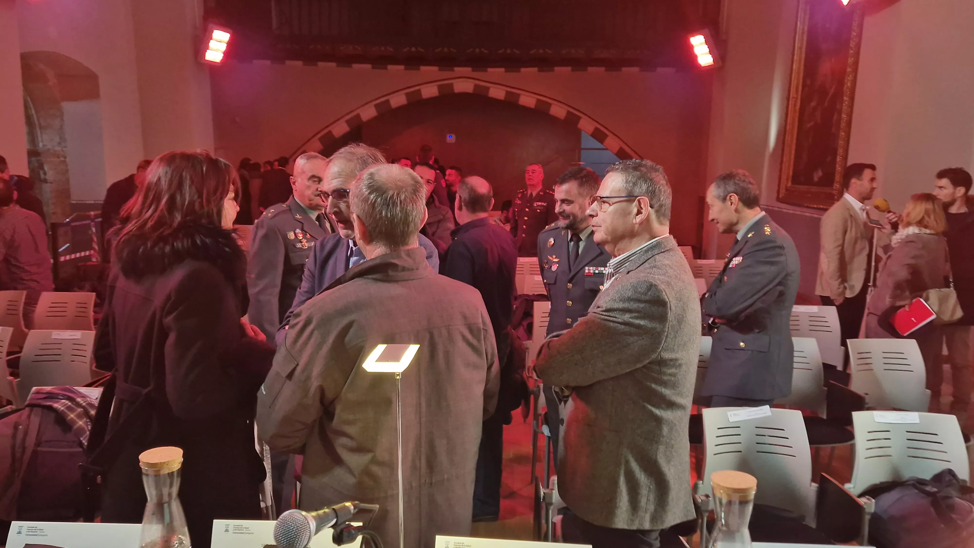 Inicio del quinto máster de medicina de urgencia y rescate de montaña. Foto Myriam Martínez