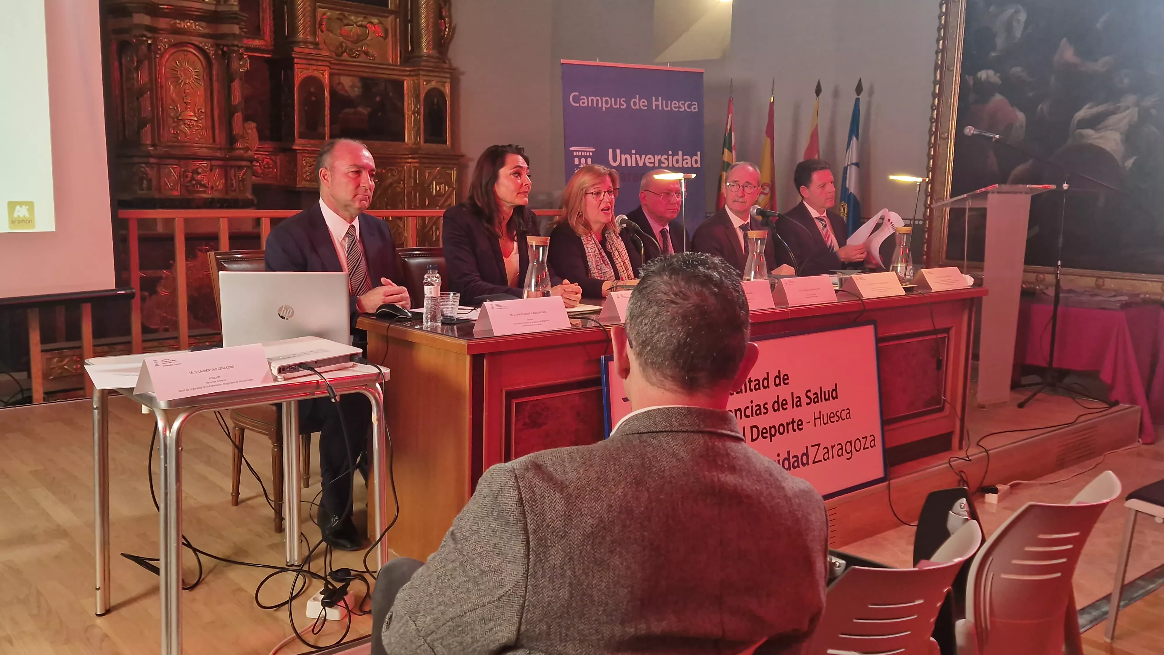 Inicio del quinto máster de medicina de urgencia y rescate de montaña. Foto Myriam Martínez