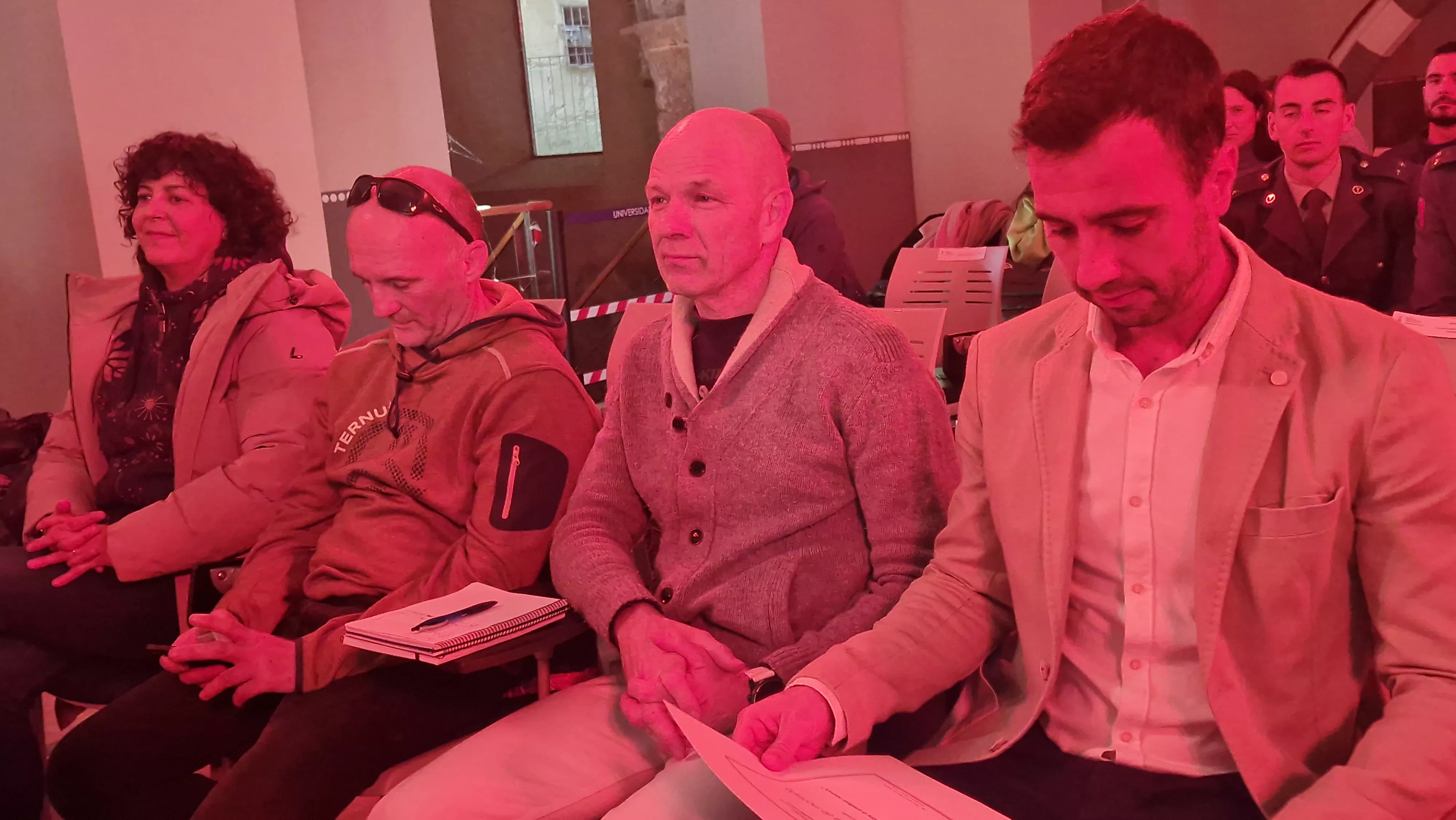 Inicio del quinto máster de medicina de urgencia y rescate de montaña. Foto Myriam Martínez