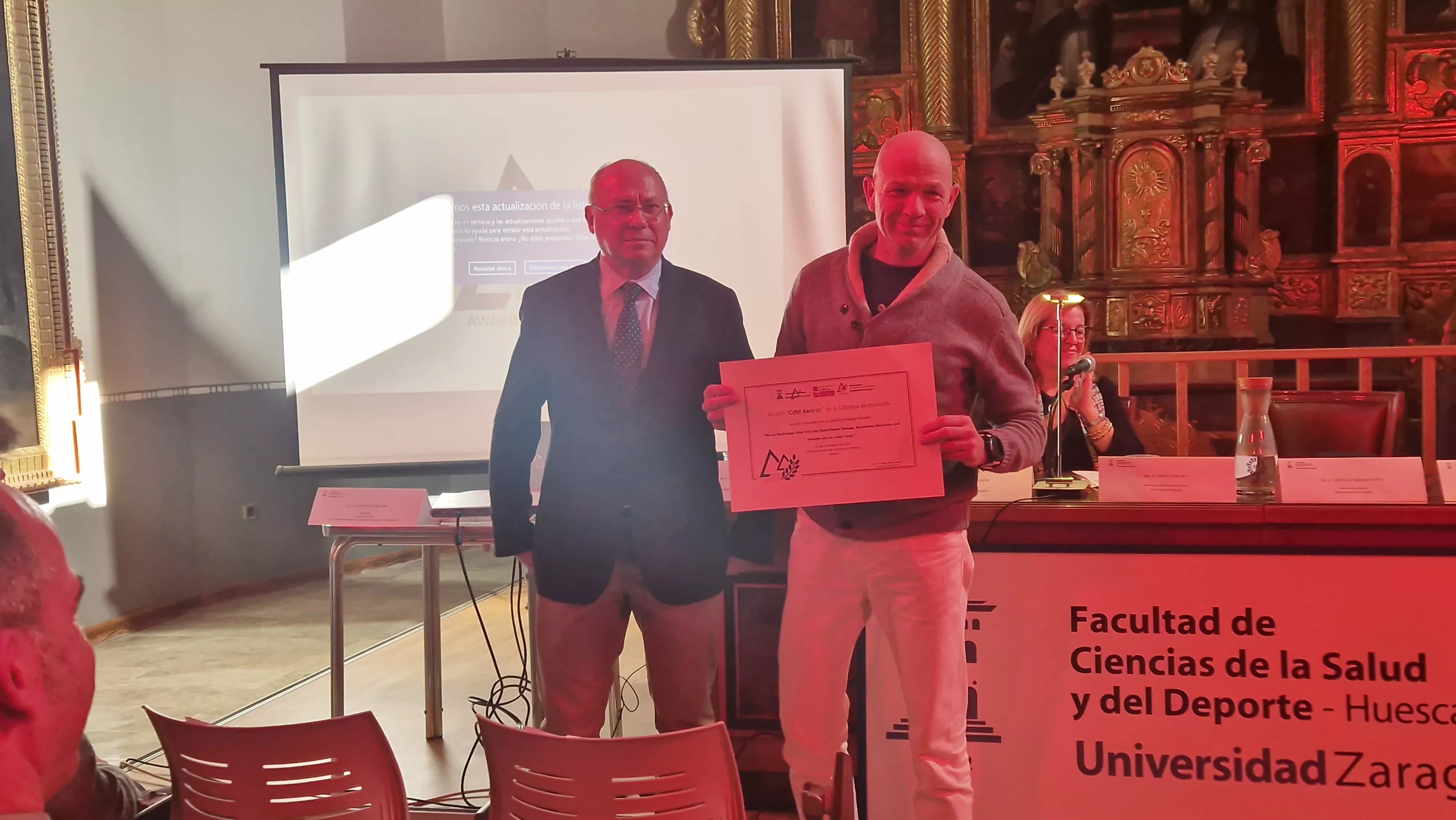 Inicio del quinto máster de medicina de urgencia y rescate de montaña. Foto Myriam Martínez