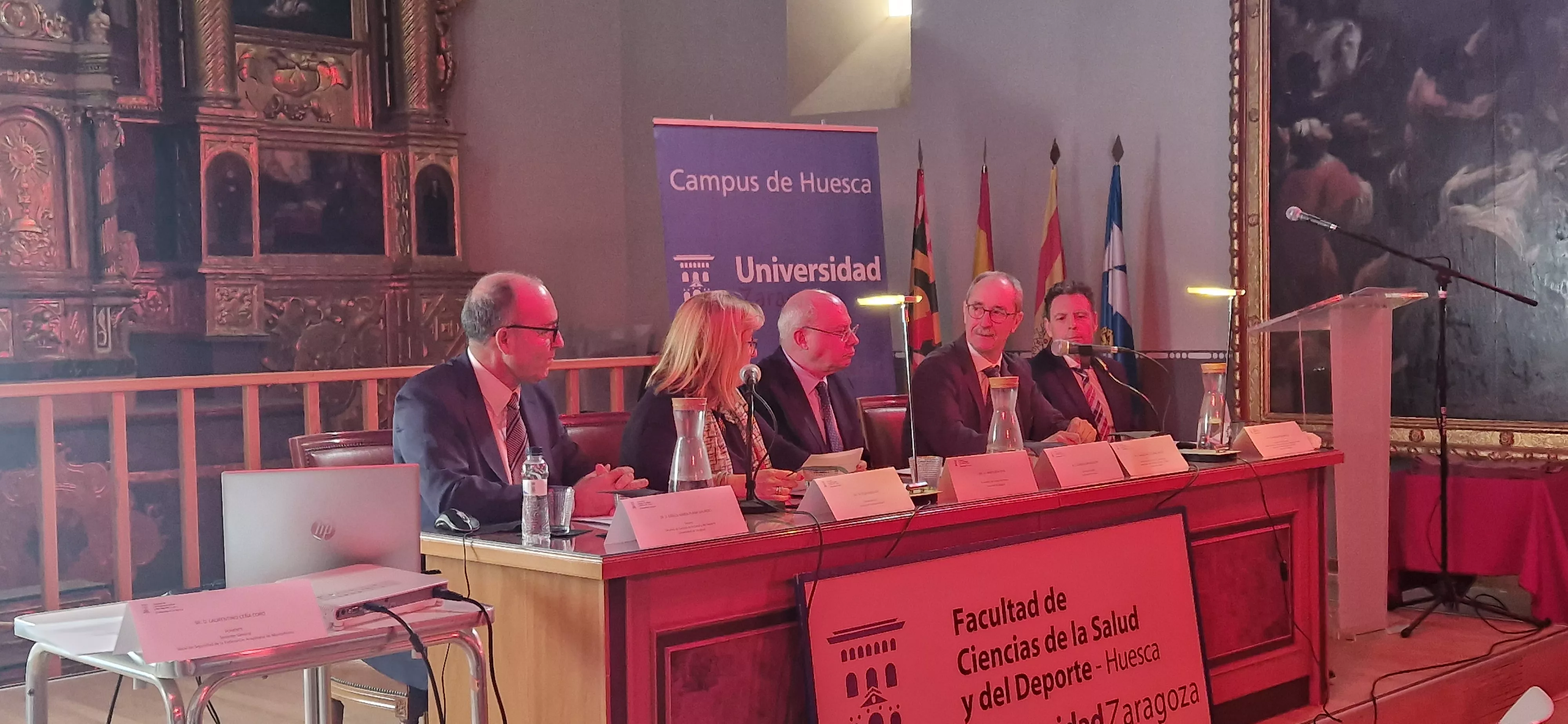 Inicio del quinto máster de medicina de urgencia y rescate de montaña. Foto Myriam Martínez