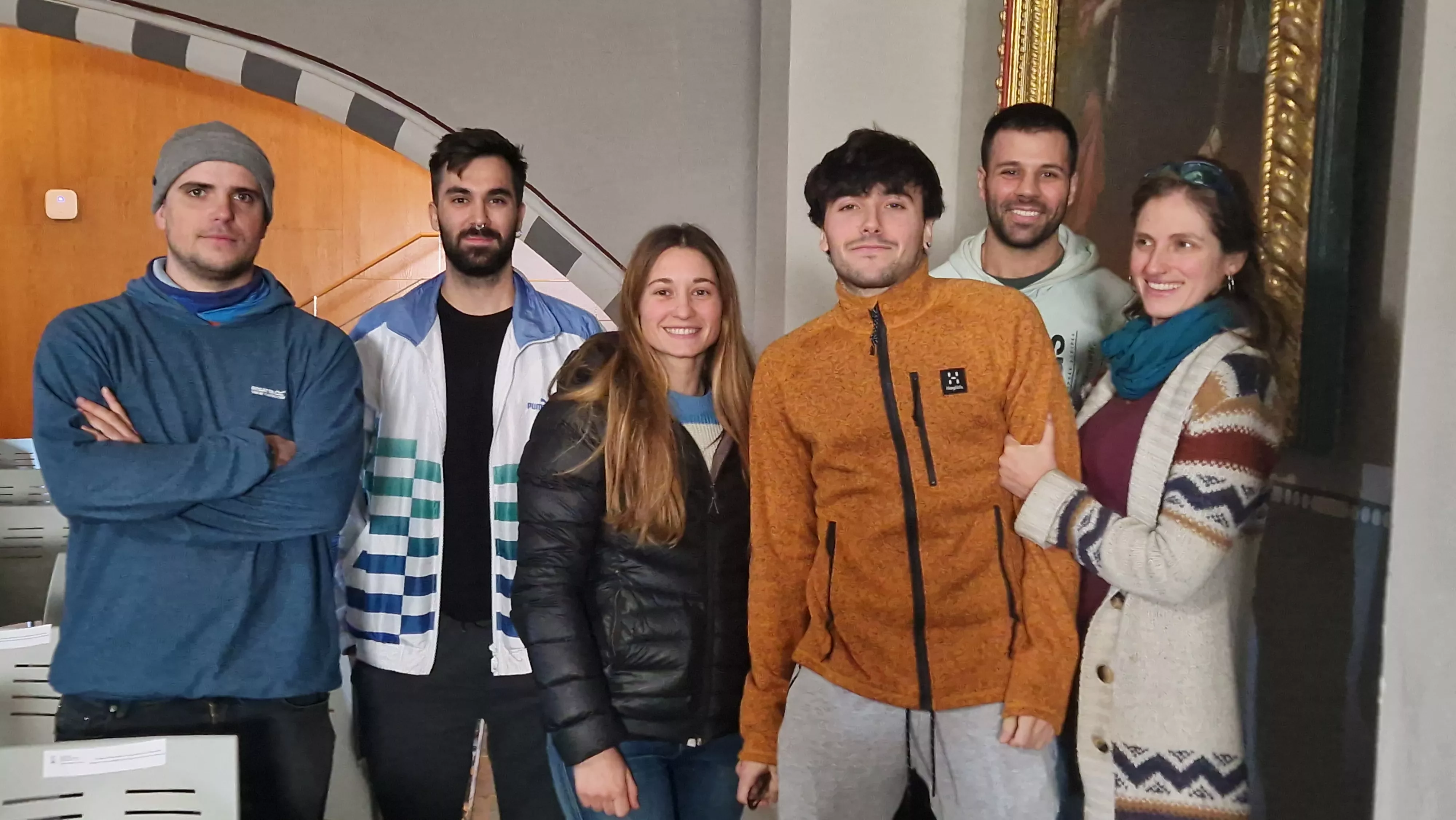 Estudiantes de la nueva promoción. Inicio del quinto máster de medicina de urgencia y rescate de montaña. Foto Myriam Martínez