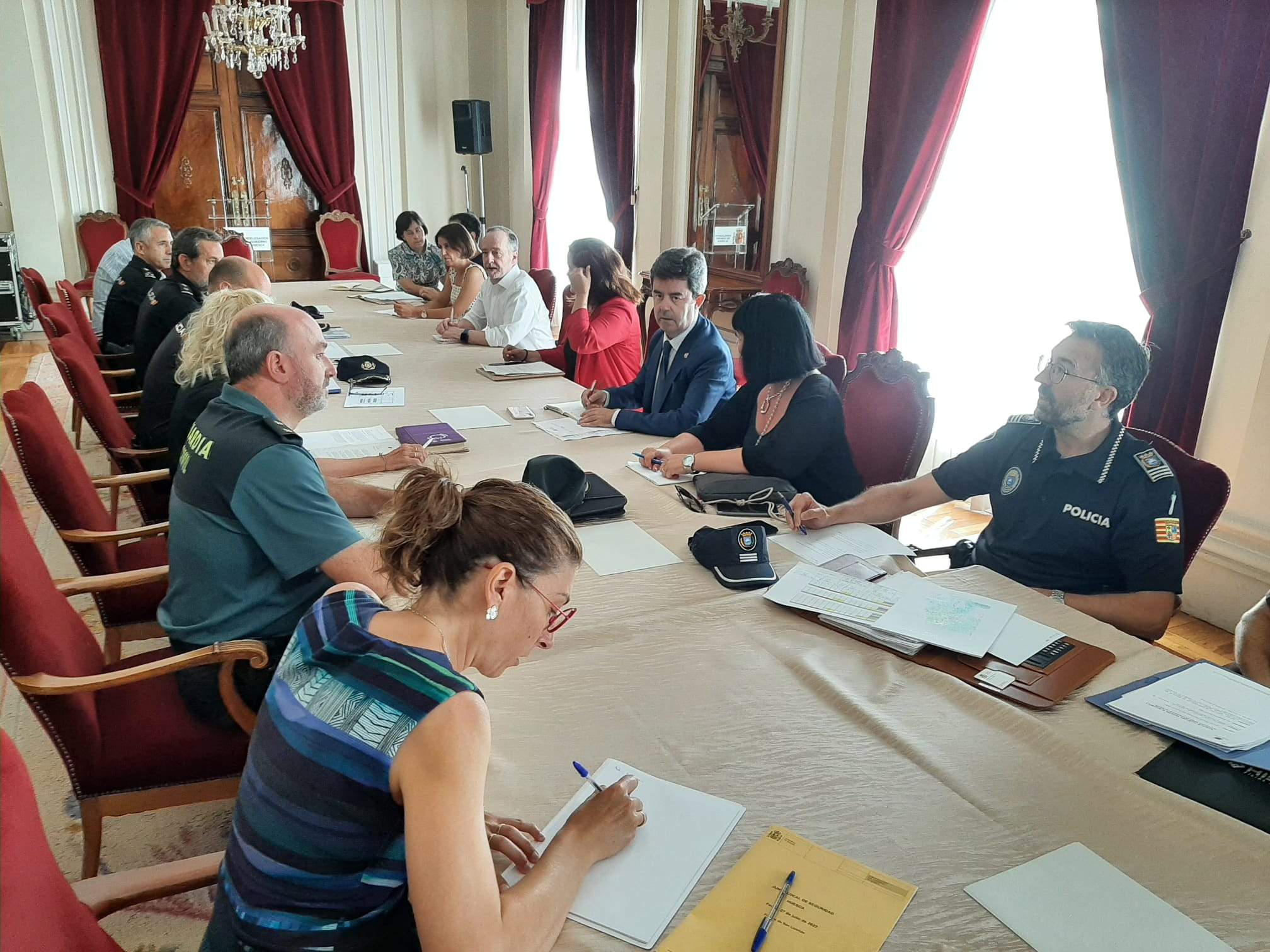 Reunión de la Junta Local de Seguridad para abordar el dispositivo para San Lorenzo