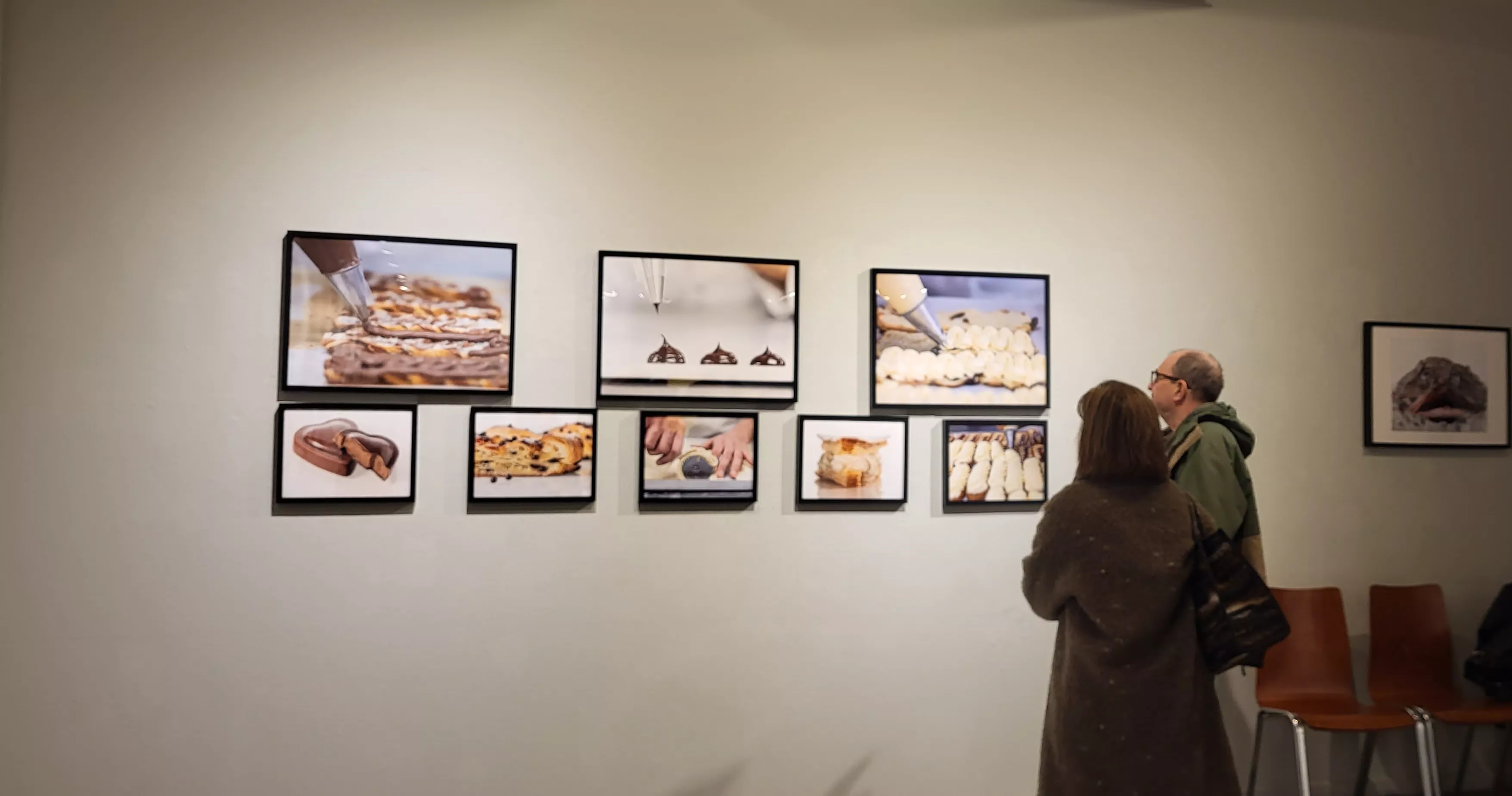 Inauguración de la exposición de Beatriz López en el Centro Cultural Manuel Benito Moliner de Huesca. Foto Mercedes Manterola