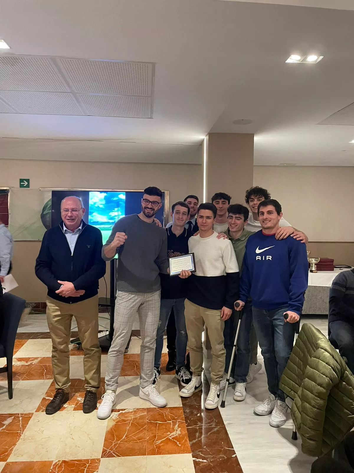 Premio equipo masculino