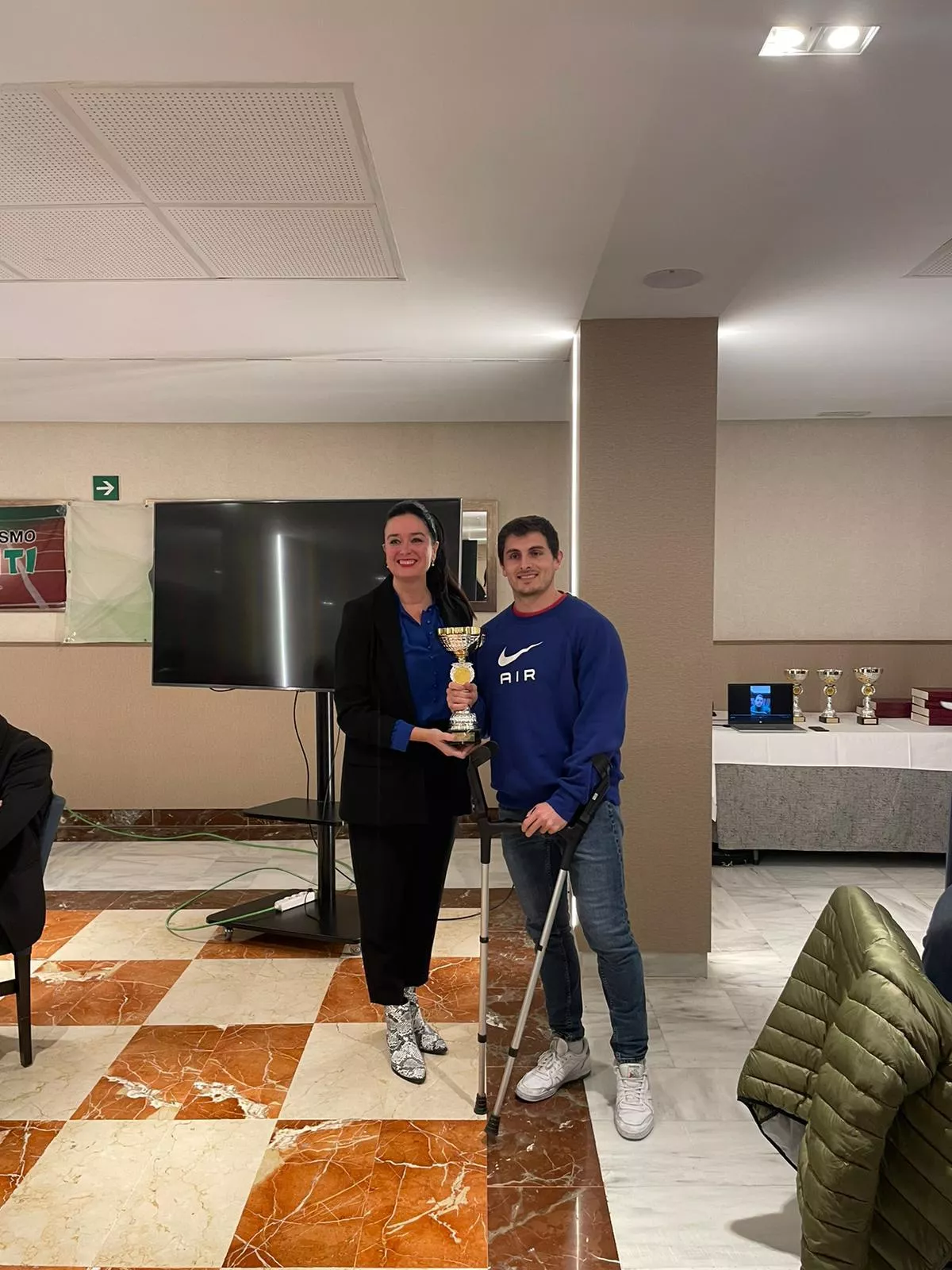 Jorge Franco, mejor atleta absoluto masculino