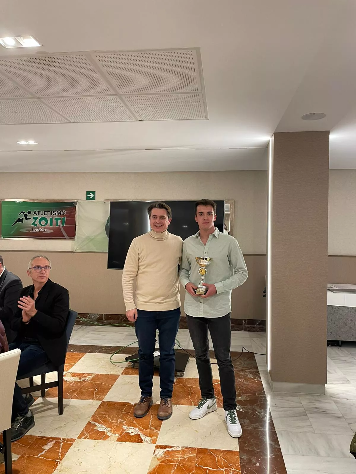 Alberto Santolaria, mejor atleta revelación masculina