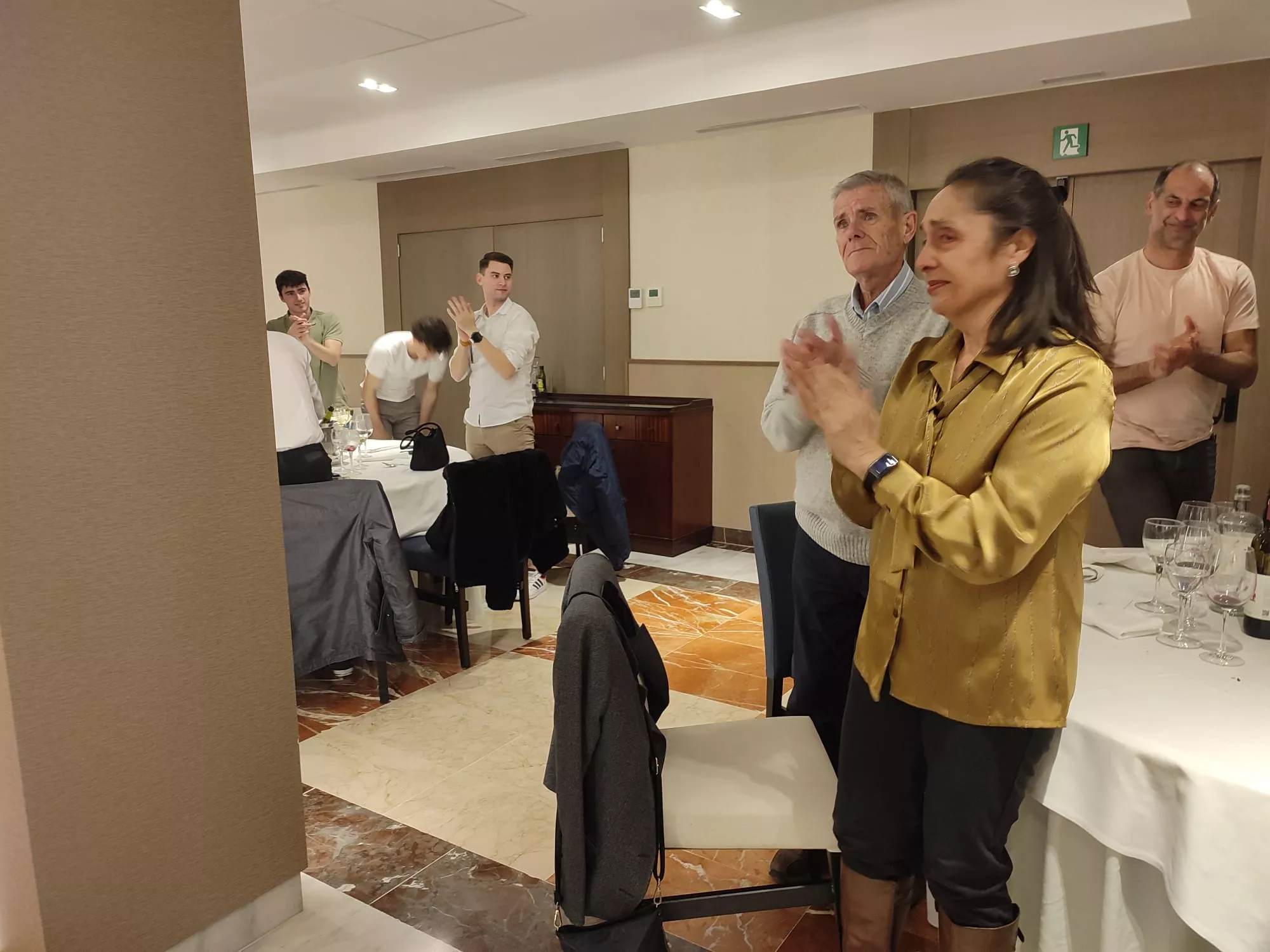 Castán, en el discurso de Gemma Cajal