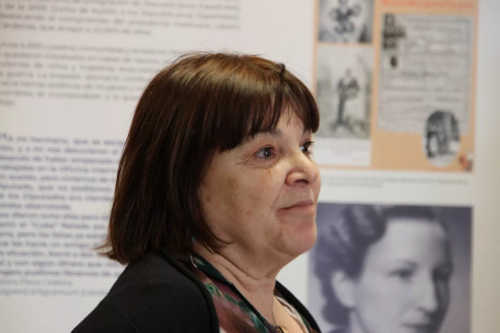 Exposición sobre republicanos españoles víctimas del nazismo en Robres. Foto Carlos Neofato