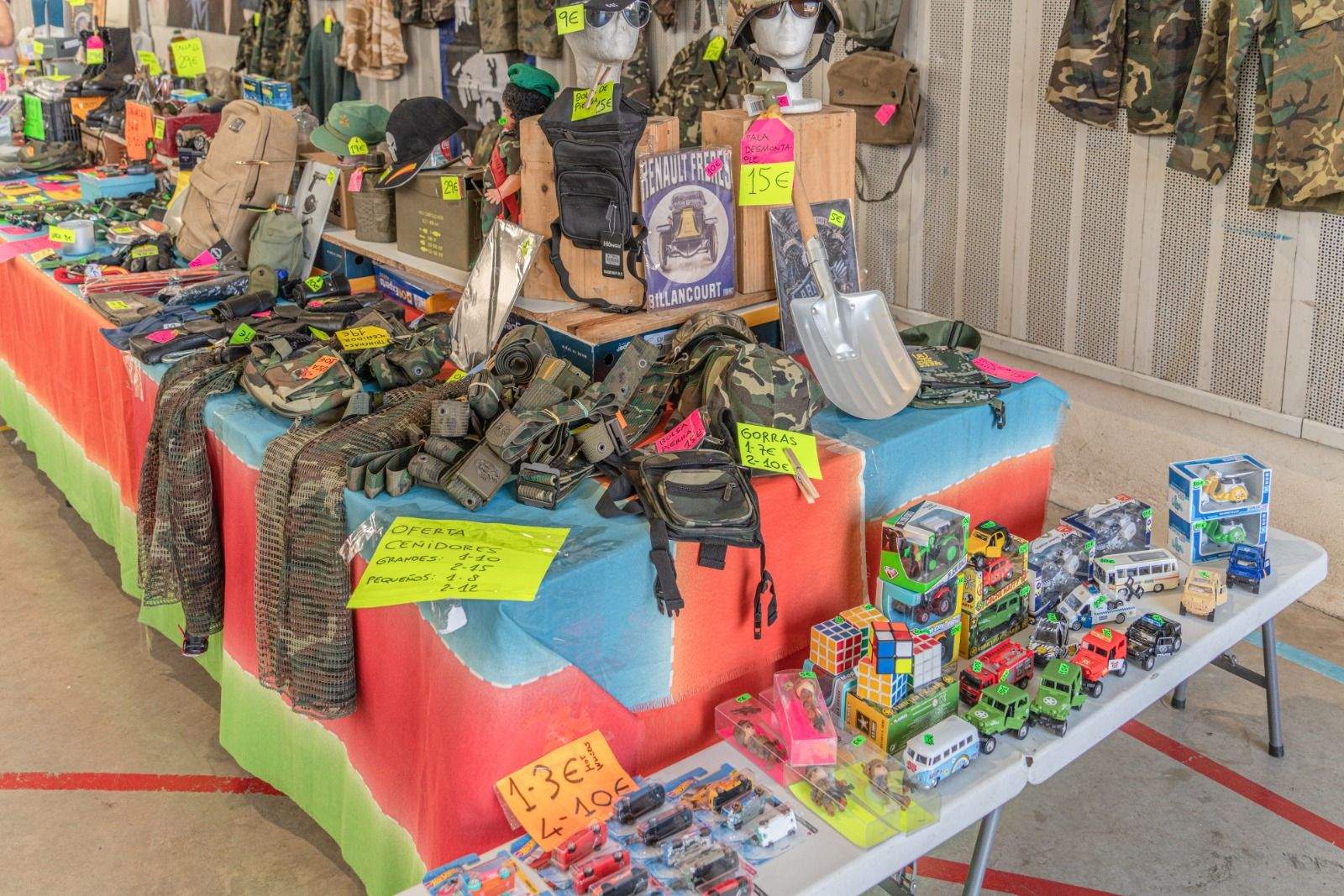 Segunda edición de Trocatierz con temática militar. Foto José Antonio Terrón