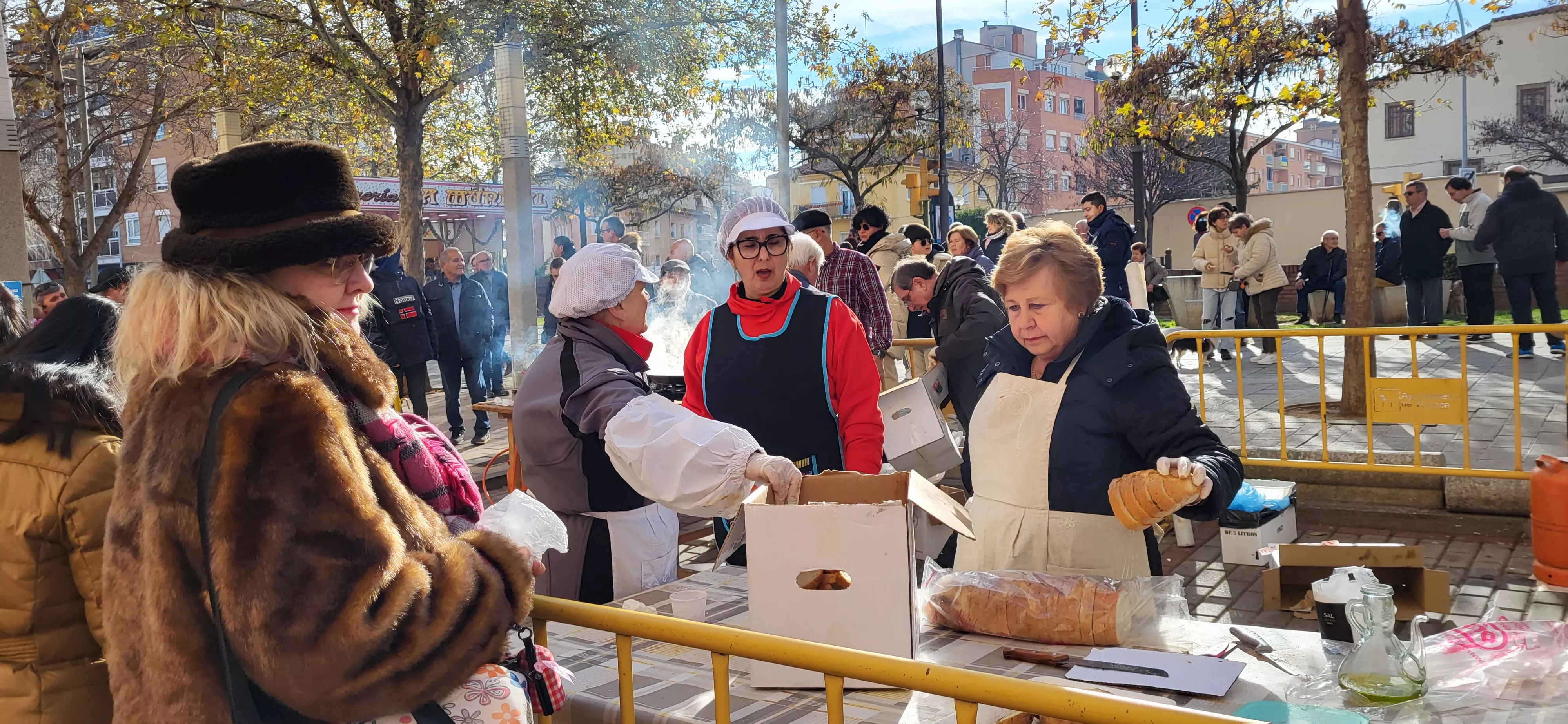 Tradicional bendición de animales por San Antón en Huesca. Foto: Mercedes Manterola