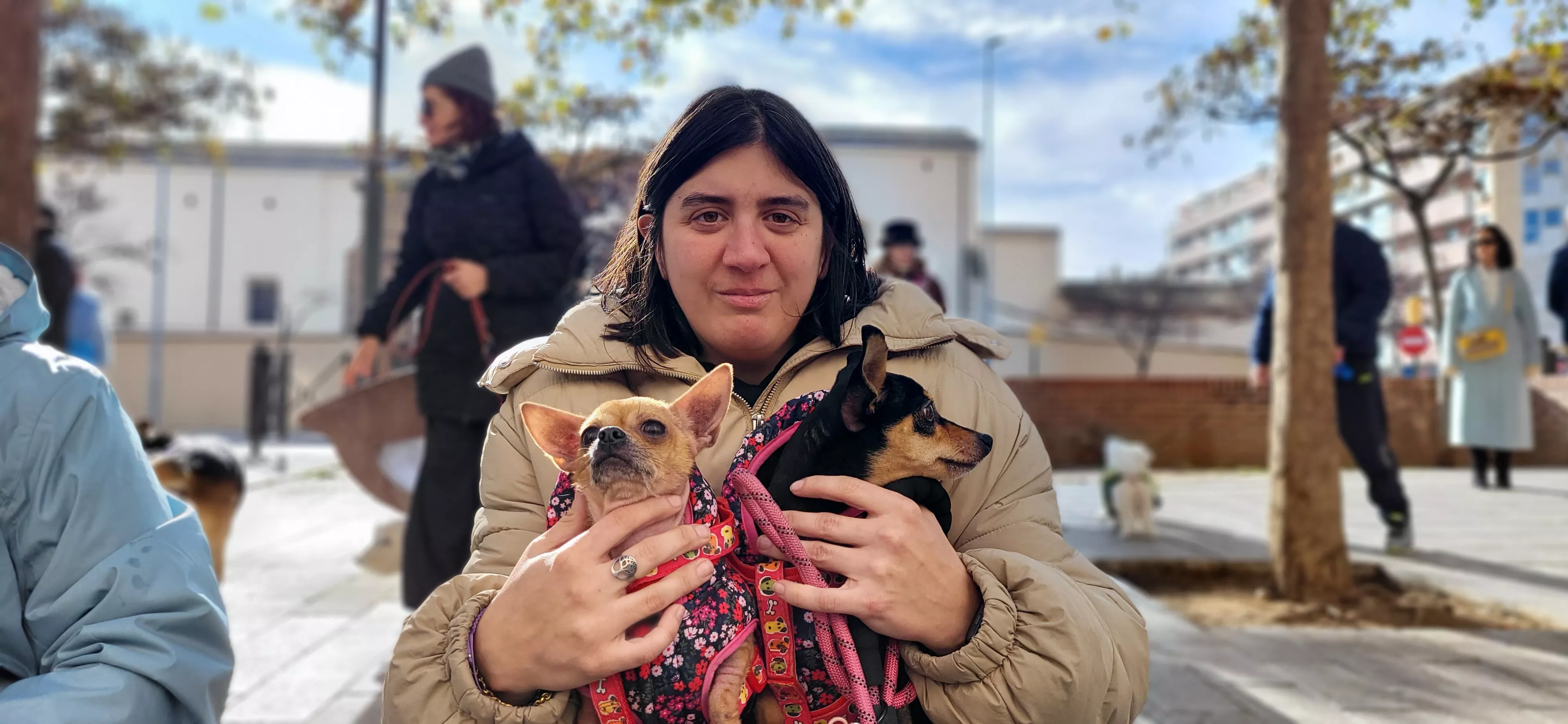 Tradicional bendición de animales por San Antón en Huesca. Foto: Mercedes Manterola