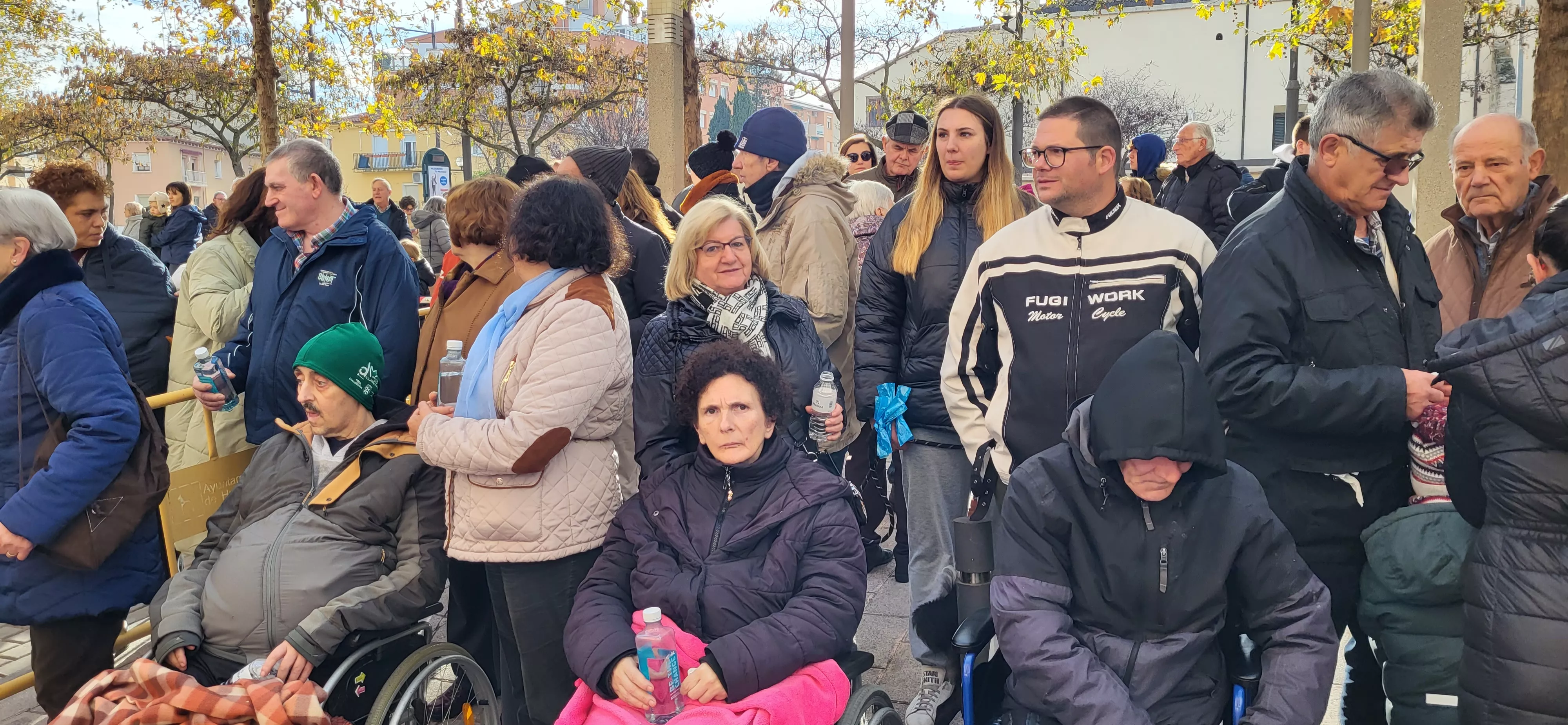 Tradicional bendición de animales por San Antón en Huesca. Foto: Mercedes Manterola